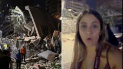 Venezolanen over zware aardbeving: 'Ik dacht dat ik ging sterven' (Picture by: ichef.bbci.co.uk)