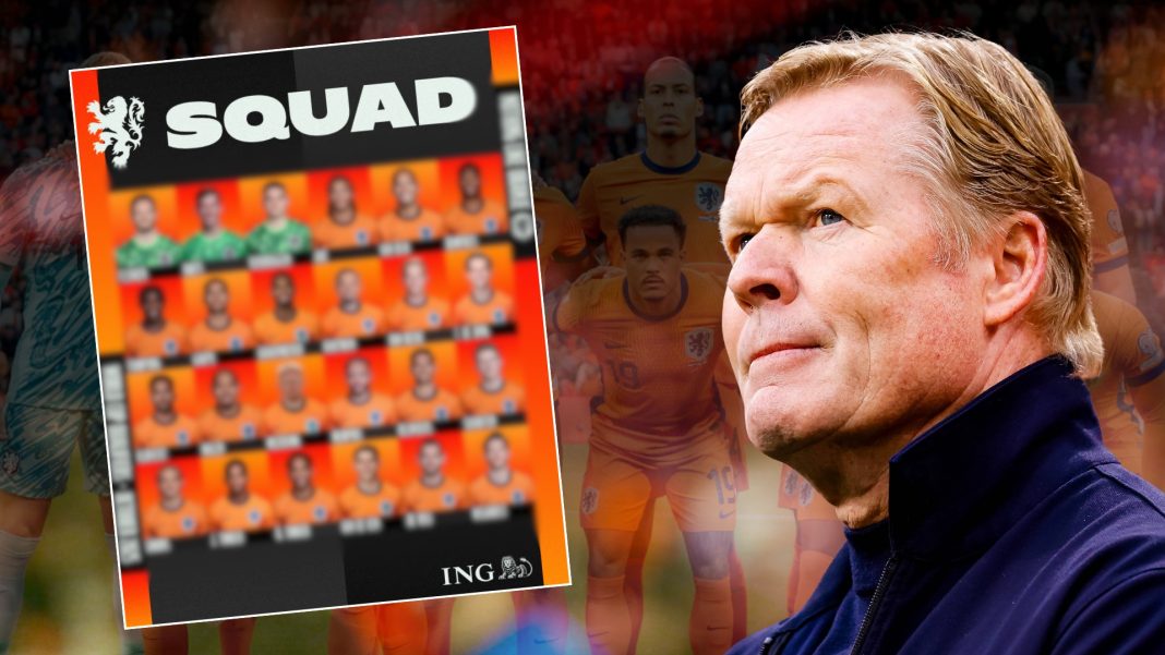 WK 2026: definitieve selecties van 1.248 voetballers per deelnemend land bekendgemaakt WK 2026: definitieve selecties van 1.248 voetballers per deelnemend land bekendgemaakt (Photo by: meemetoranje.nl)
