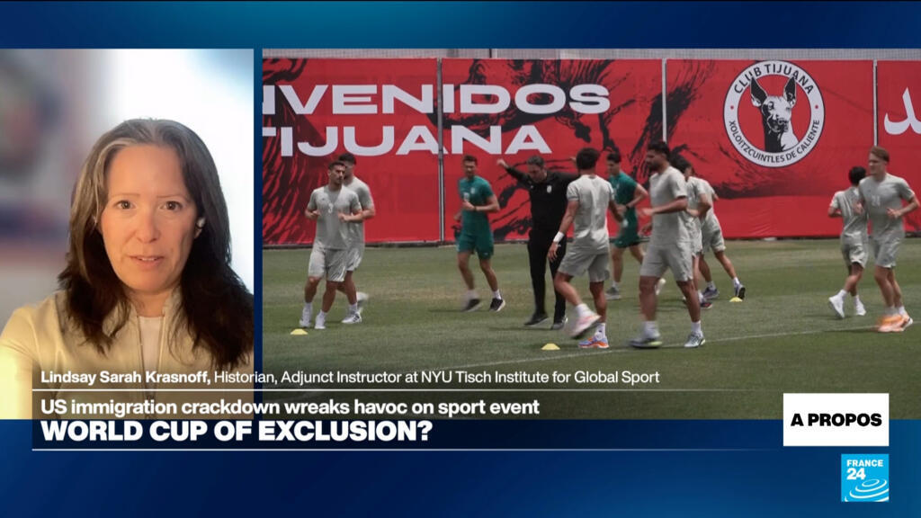WK voetbal onder druk: VS-immigratiebeleid treft Iran en andere landen (Picture by: s.france24.com)