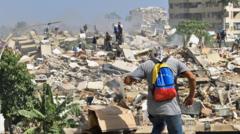 Zware aardbevingen in Venezuela: meer dan 920 doden, reddingswerkers zoeken verder (Picture by: ichef.bbci.co.uk)