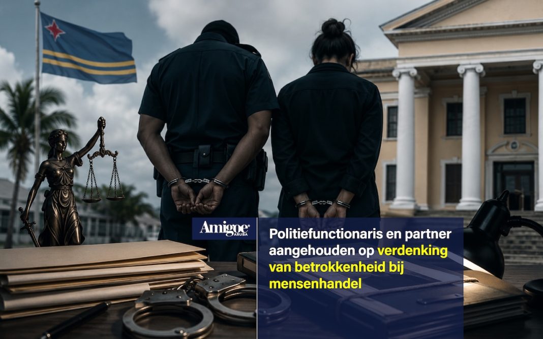 Politiefunctionaris en partner aangehouden op verdenking van mensenhandel Politiefunctionaris en partner aangehouden op verdenking van mensenhandel