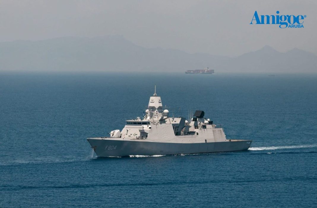 Nederlands fregat Mr.Ms. De Ruyter koerst naar Straat van Hormuz: definitief besluit nog uitgesteld Nederlands fregat Mr.Ms. De Ruyter koerst naar Straat van Hormuz: definitief besluit nog uitgesteld