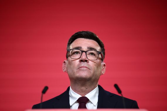 Andy Burnham wordt nieuwe Britse premier Andy Burnham wordt nieuwe Britse premier (Picture by: aljazeera.com)