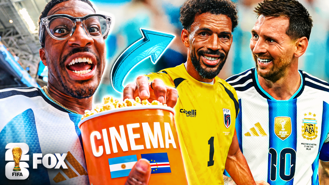 Argentinië en Kaapverdië spelen opvallende wedstrijd tijdens FIFA Wereldkampioenschap (Photo by: foxsports.com)
