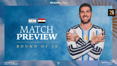 Argentinië treft Egypte in achtste finale FIFA Wereldkampioenschap 2026 (Photo by: mlssoccer.com)