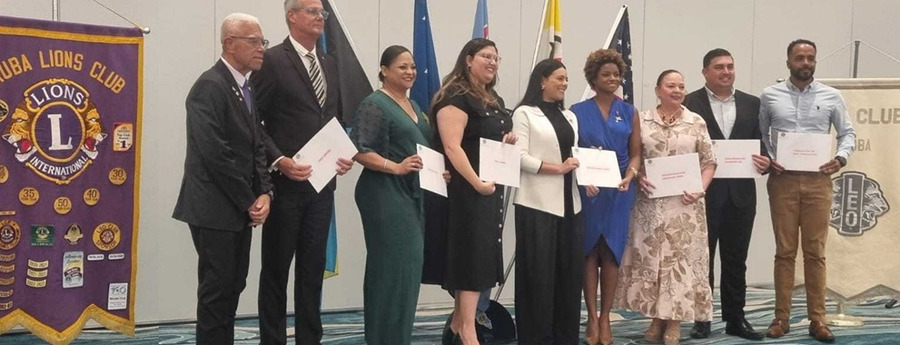 Aruba Lions Club doneert Afl. 10.000 aan acht lokale organisaties (Picture by: noticiacla.com)