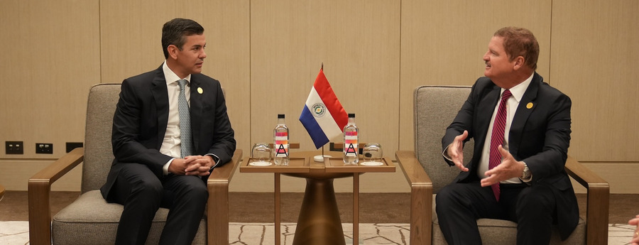 Aruba en Paraguay bespreken versterking van toerisme en handel (Picture by: noticiacla.com)