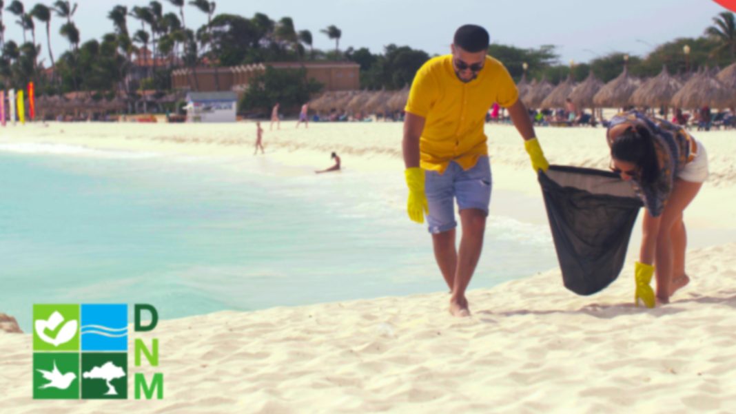 Aruba zet in op 100 ton afvalinzameling tijdens landelijke schoonmaakactie (Picture by: pubble.cloud)