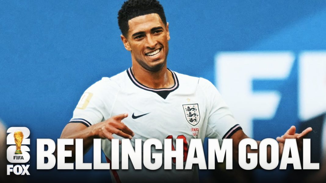 Bellingham tekent voor overwinning Engeland op Frankrijk Bellingham tekent voor overwinning Engeland op Frankrijk (Photo by: foxsports.com)