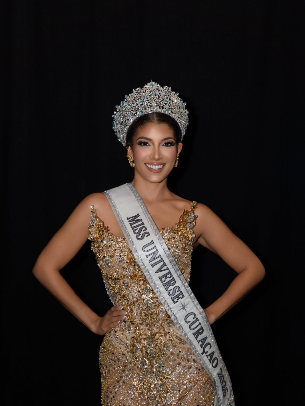 Bianty Rojer Gomperts wordt Miss Universe Curaçao 2026 (Picture by: paradisefm.cw)