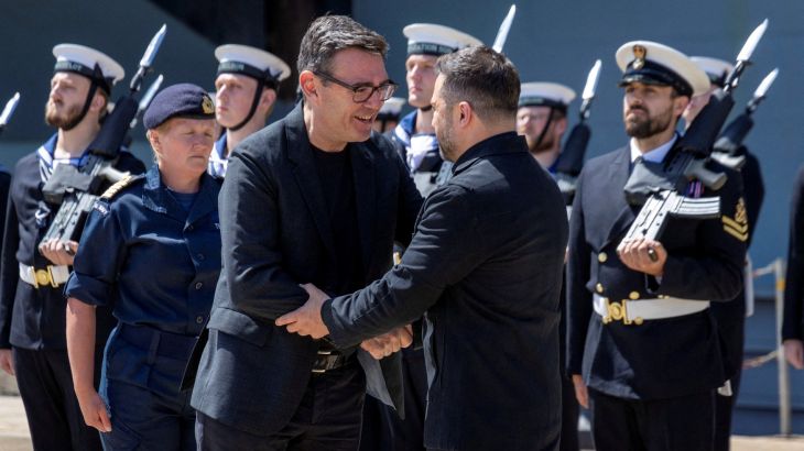 Burnham ontmoet Zelensky op uitnodiging (Picture by: aljazeera.com)