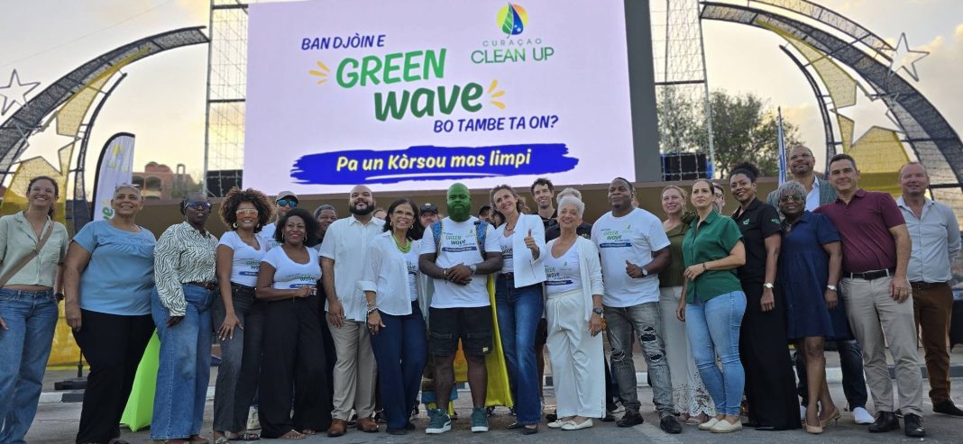 Curaçao Clean Up lanceert Green Wave om leefomgeving te verbeteren (Picture by: paradisefm.cw)