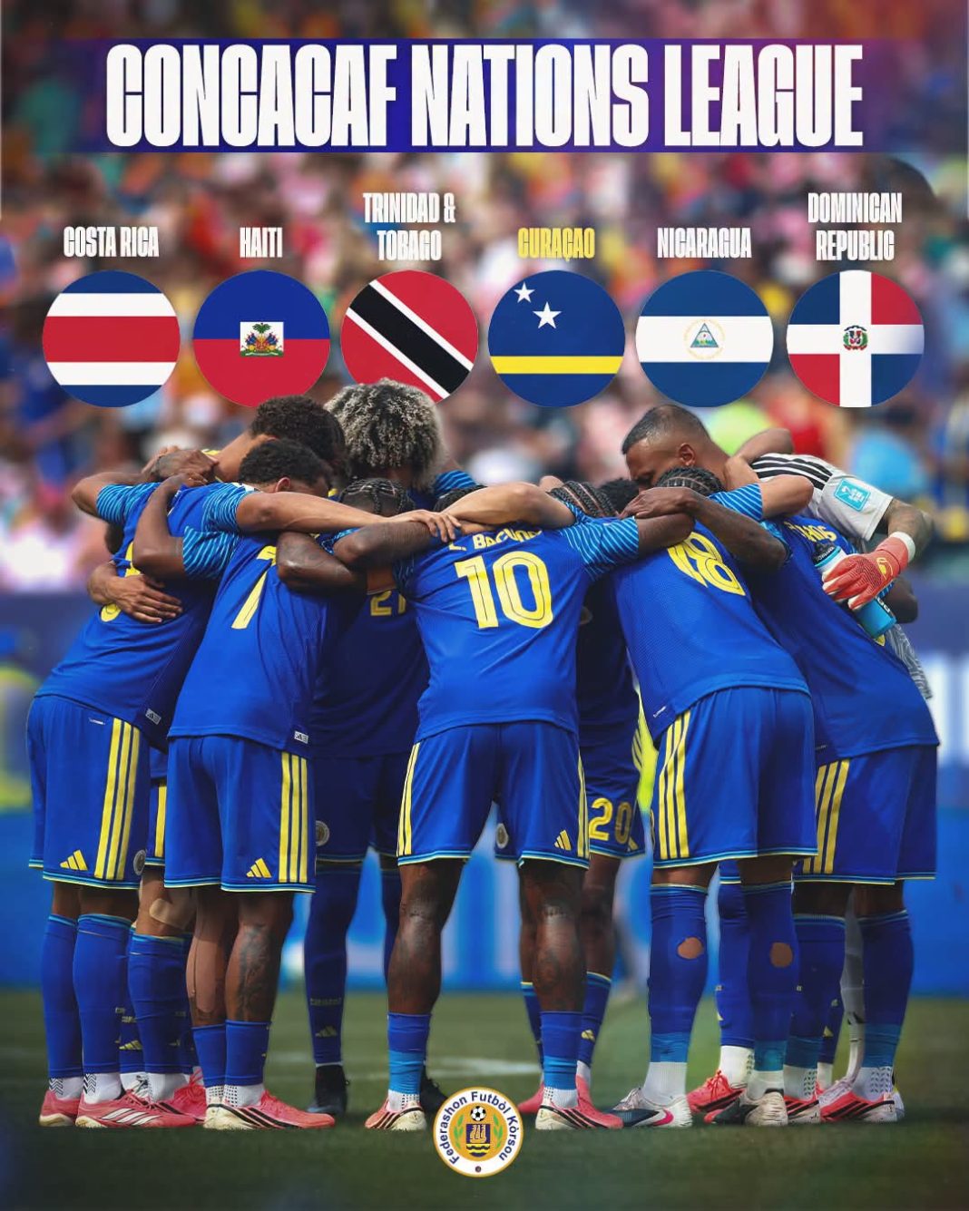 Curaçao in Groep A van Concacaf Nations League (Picture by: paradisefm.cw)