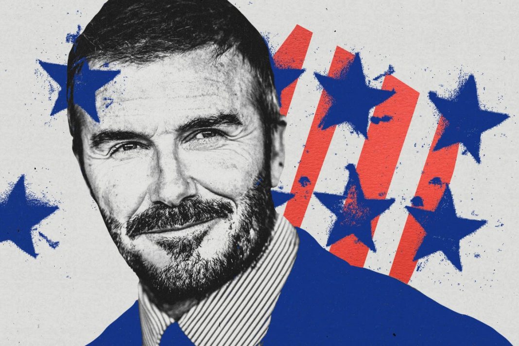 David Beckham als gezicht van Amerikaanse World Cup-ervaring (Photo by: nyt.com)