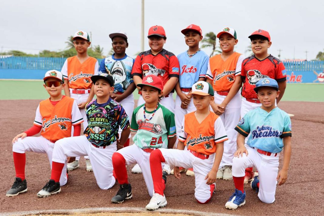 Divi Impact Foundation sponsort U-8 selectie Pony League Aruba (Picture by: 24ora.com)