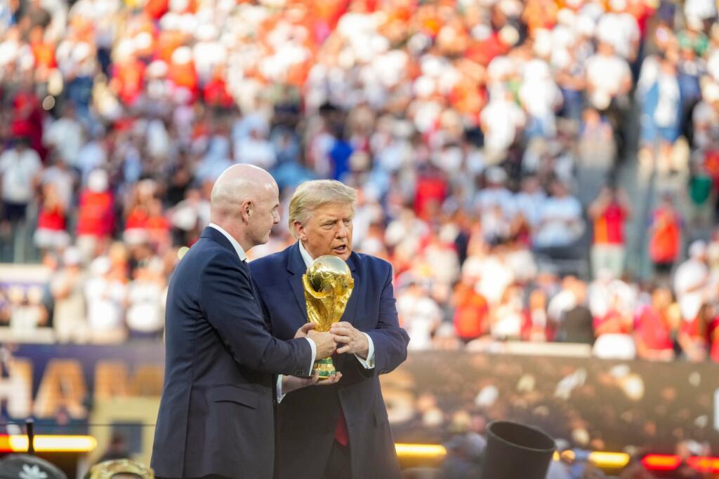 Donald Trump's 2026 WK: Succesvol volgens Yahoo Sports? (Photo by: yimg.com)