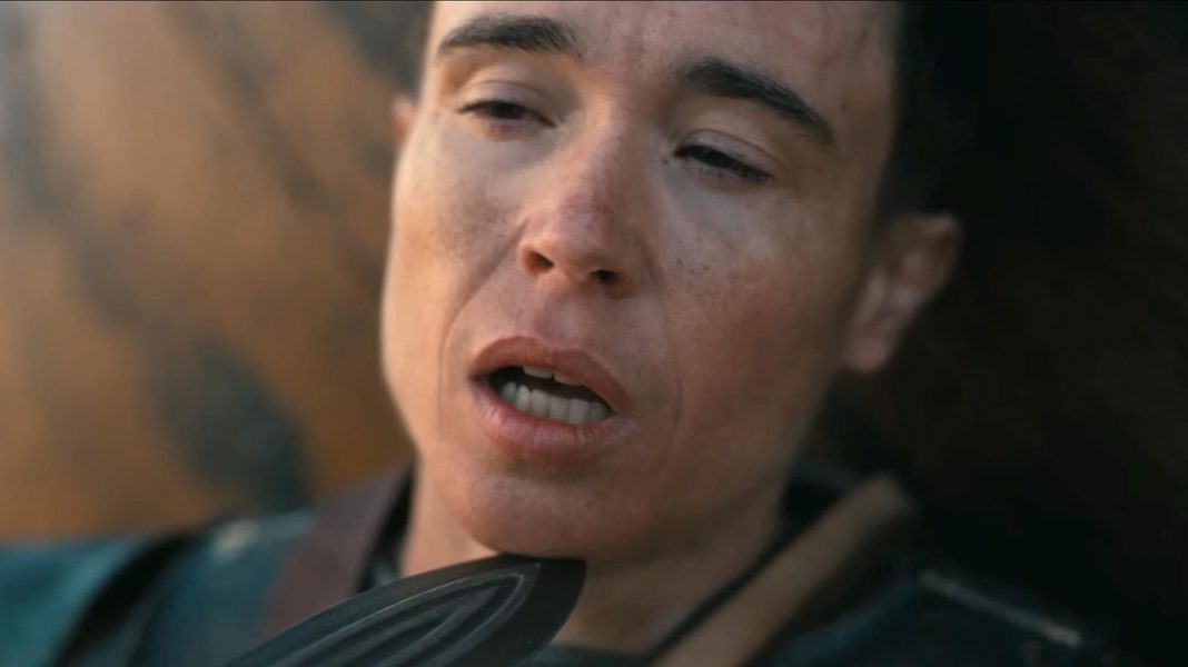 Elliot Page’s rol in ‘The Odyssey’: Meer dan alleen Achilles Elliot Page's rol in 'The Odyssey': Meer dan alleen Achilles (Picture by: slashfilm.com)