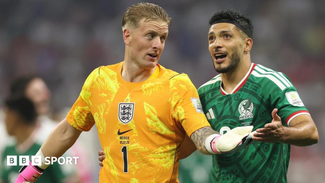 Engeland en Mexico treffen elkaar in achtste finale van het WK 2026 (Photo by: co.uk)
