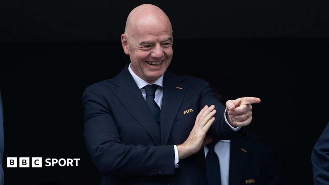 FIFA-voorzitter Infantino onder druk door affaire rond speler Balogun en WK 2026 (Photo by: co.uk)