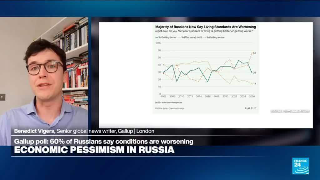 Gallup: meerderheid Russen pessimistisch voor het eerst in twintig jaar Gallup: meerderheid Russen pessimistisch voor het eerst in twintig jaar (Picture by: s.france24.com)