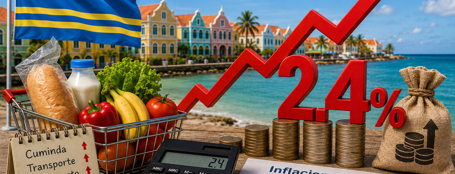 Inflatie in Aruba stijgt naar 2,4% in juni (Picture by: noticiacla.com)