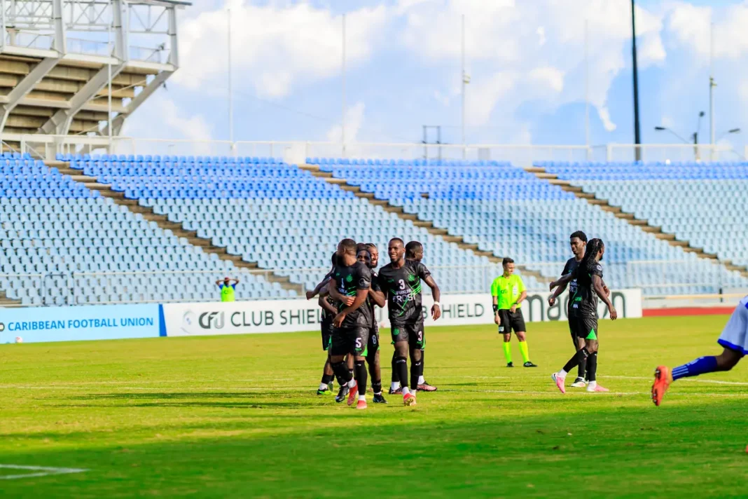 Inter Willemstad zet zich kwalificatie voor kwartfinales CFU Club Shield (Picture by: paradisefm.cw)