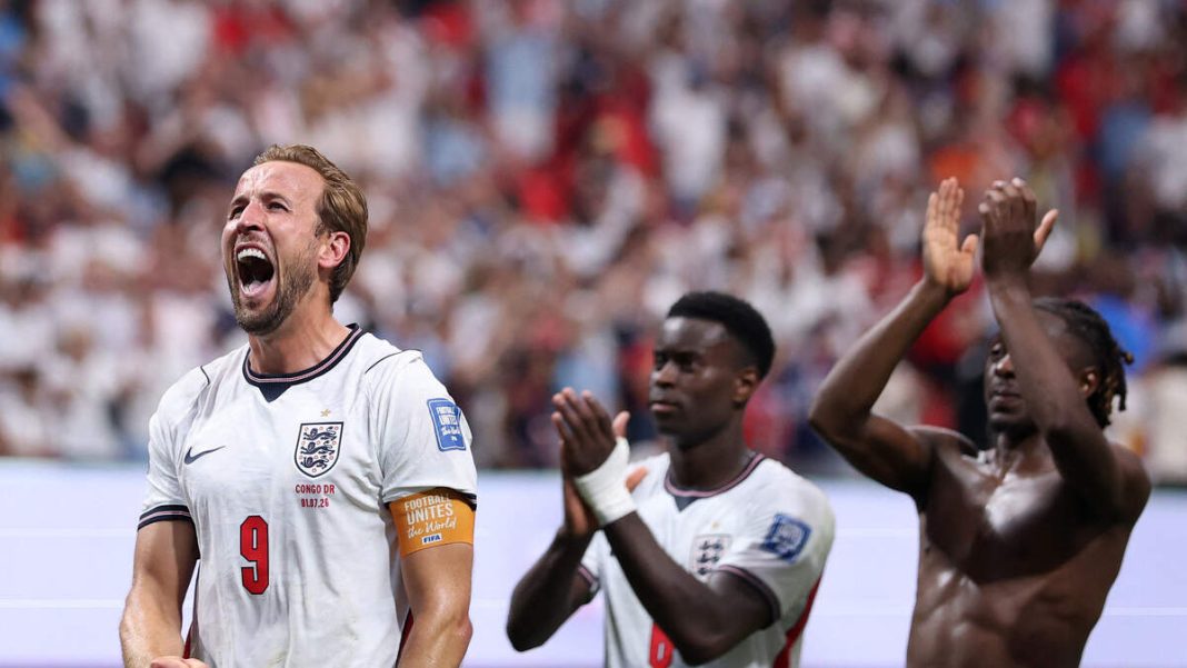 Kane bezorgt Engeland zege op Congo met twee late treffers in WK 2026-kwalificatie (Photo by: lc.nl)