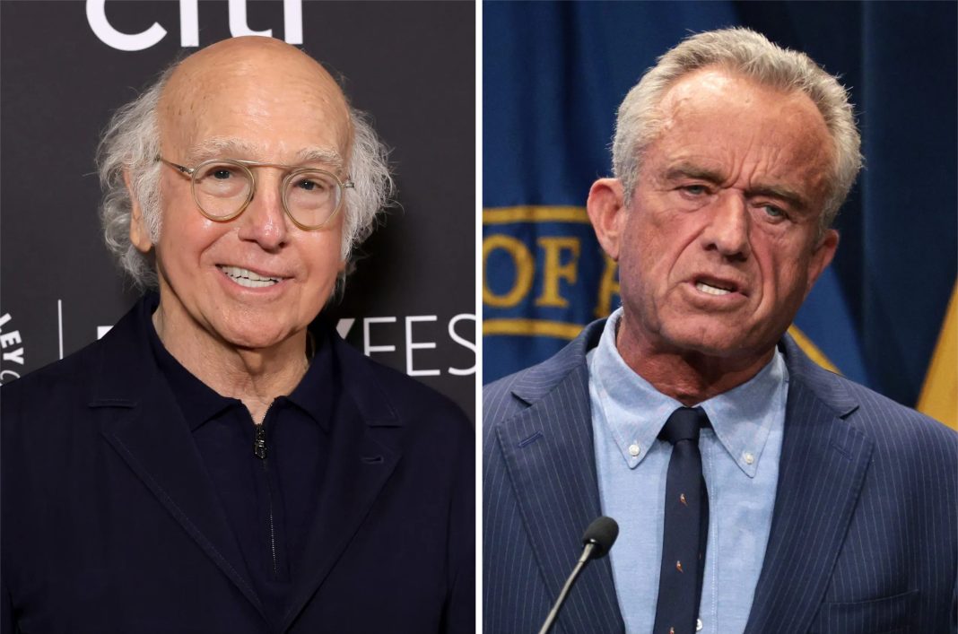 Larry David gebruikt scherpe humor over RFK Jr. in nieuwe HBO-show (Picture by: variety.com)
