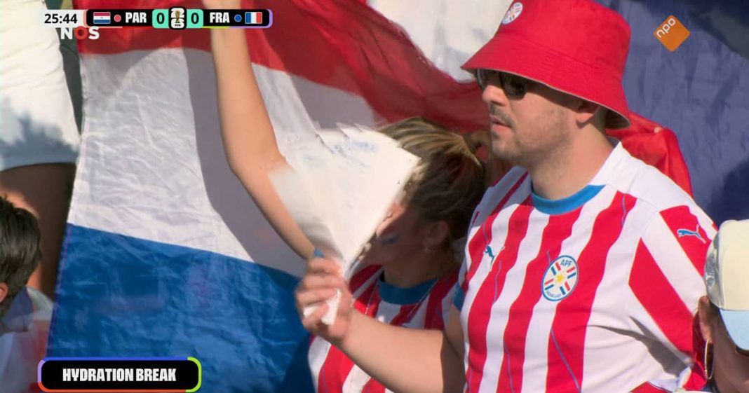 NOS zendt eerste helft Paraguay - Frankrijk uit tijdens FIFA WK 2026 (Photo by: npo.nl)