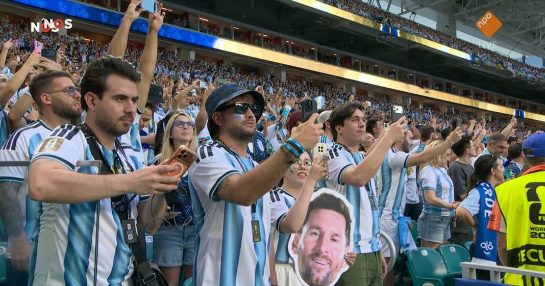 NOS zendt eerste helft WK 2026-wedstrijd Argentinië tegen Kaapverdië uit op NPO (Photo by: npo.nl)