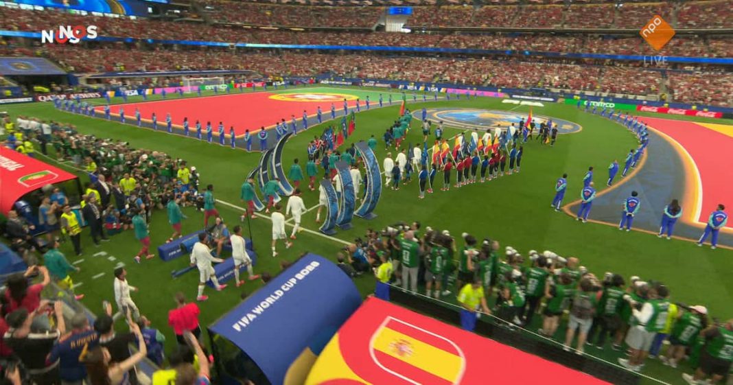 NOS zendt eerste helft van WK-wedstrijd Portugal tegen Spanje uit via NPO (Photo by: npo.nl)