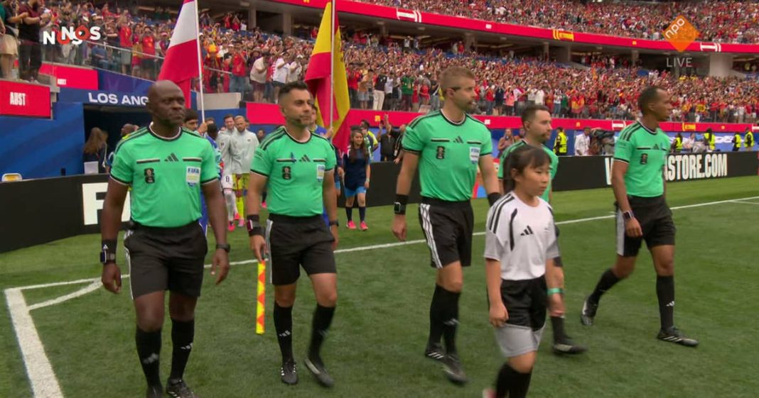 NOS zendt eerste helft van WK-wedstrijd Spanje tegen Oostenrijk uit via NPO (Photo by: npo.nl)