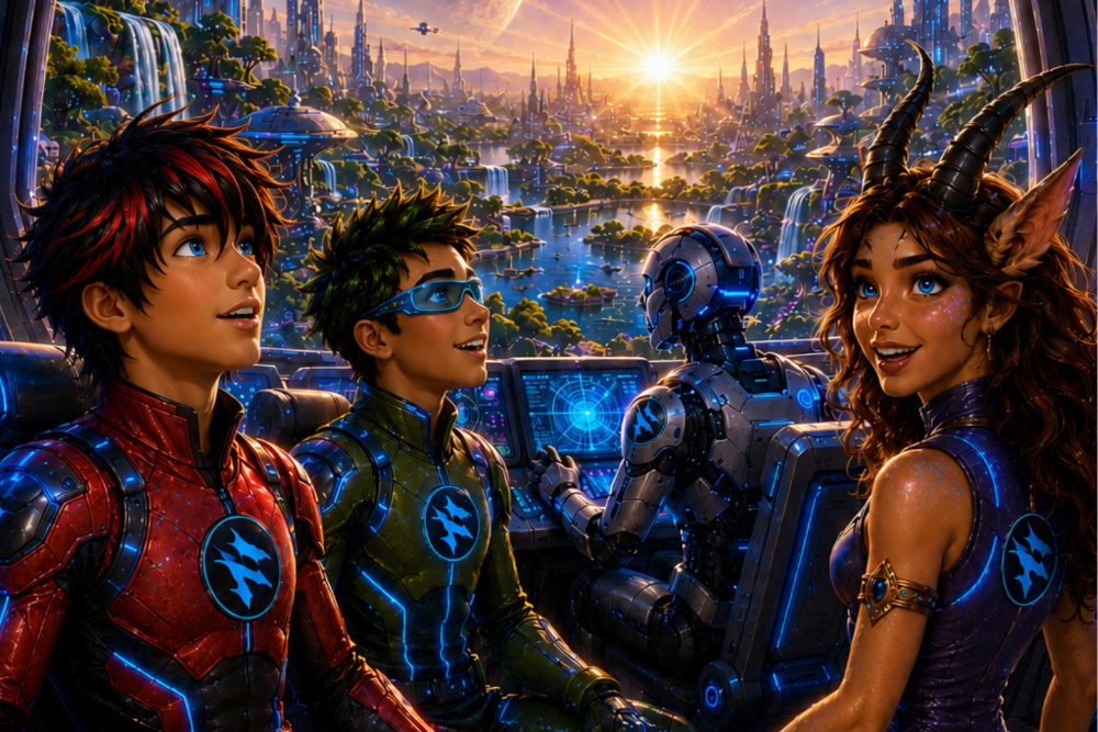 New-Gen Universe lanceert eerste consumentenproductlijn op Comic-Con (Picture by: variety.com)