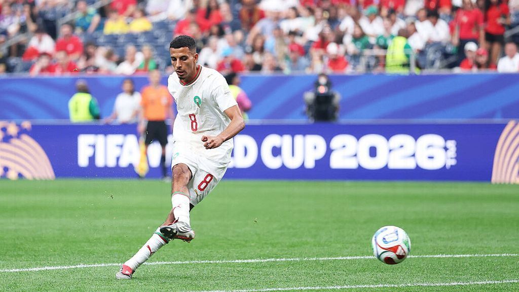 Ounahi schittert voor Marokko op het WK 2026 (Photo by: espncdn.com)