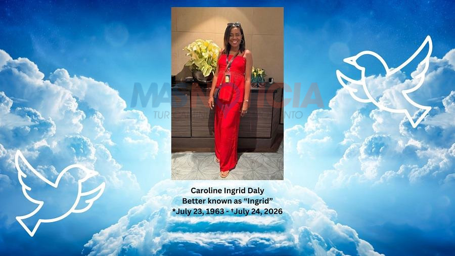 Overlijdensceremonie voor Caroline Ingrid Daly (Picture by: masnoticia.com)