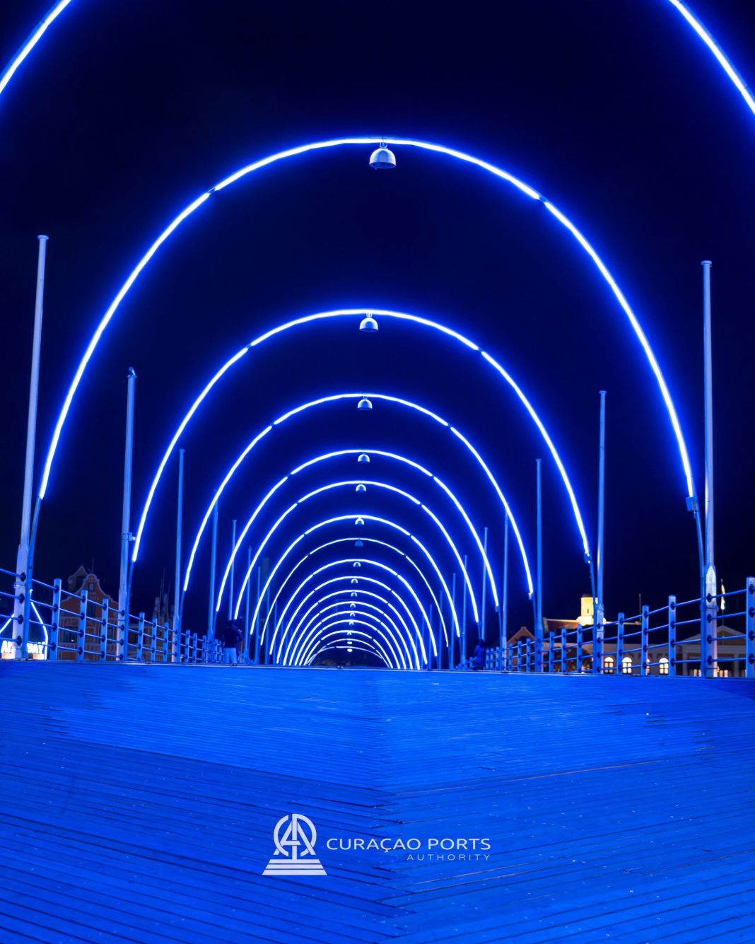 Pontjesbrug sluit voor onderhoud (Picture by: paradisefm.cw)