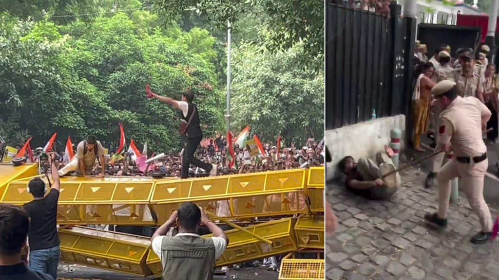Protestgroep 'De Cockroaches' claim ministerstap (Picture by: s.france24.com)