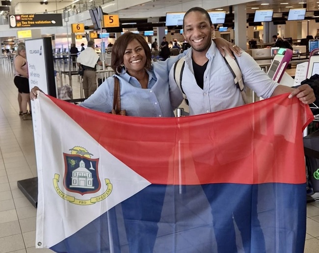 Sint Maarten-student studeert AI, recht en economie in Kosovo (Picture by: 721news.com)