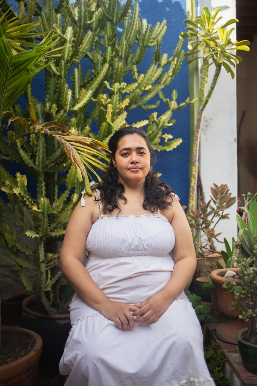 Solotentoonstelling Velvet Zoe Ramos in Biblioteca Nacional Aruba (Picture by: 24ora.com)