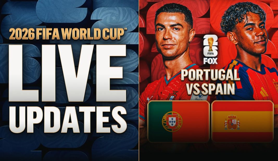 Spanje en Portugal treffen elkaar in achtste finale FIFA Wereldkampioenschap 2026 (Photo by: foxsports.com)