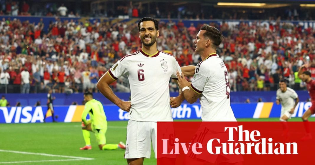 Spanje verslaat Portugal met 1-0 in achtste finale WK 2026 (Photo by: co.uk)