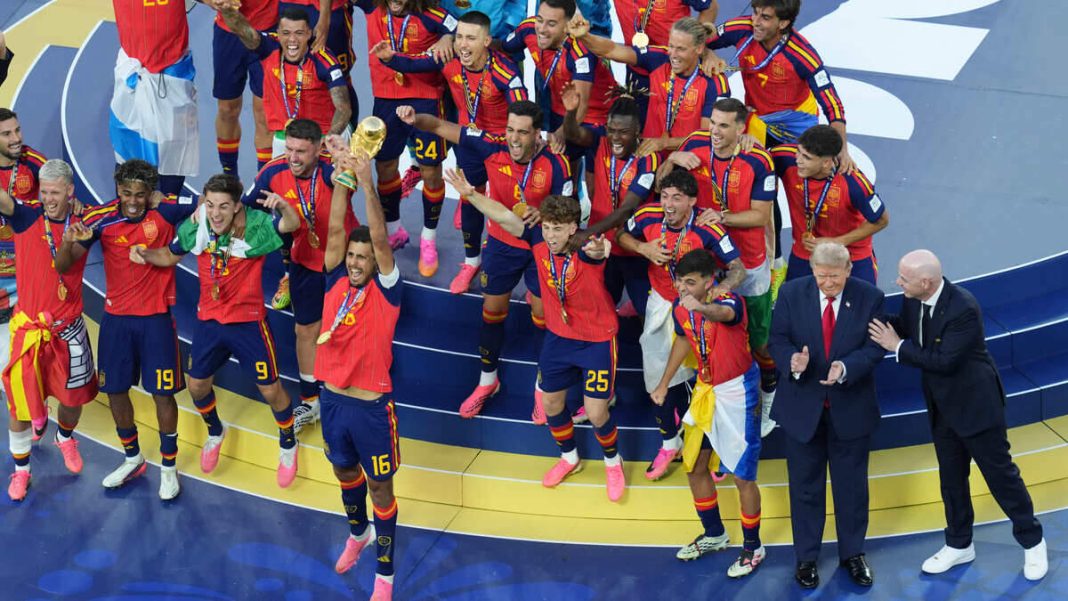 Spanje wint van Argentinië in WK 2026 finale Spanje wint van Argentinië in WK 2026 finale (Photo by: telegraaf.nl)
