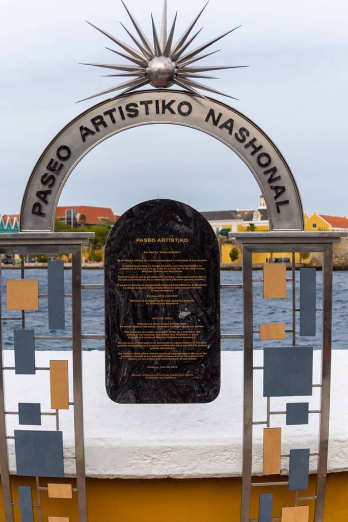Sterren Paseo Artístiko tijdelijk verwijderd voor verbetering (Picture by: nu.cw)