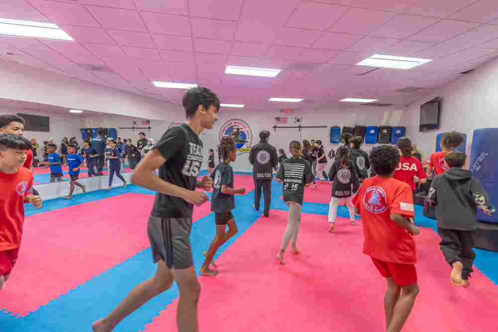 Taekwondo Team Aruba traint mee op camp in Florida (Picture by: 24ora.com)
