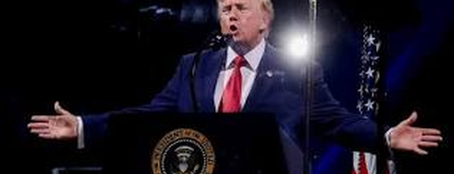 Trump verklaart dat de VS nooit communistisch zal worden (Picture by: noticiacla.com)