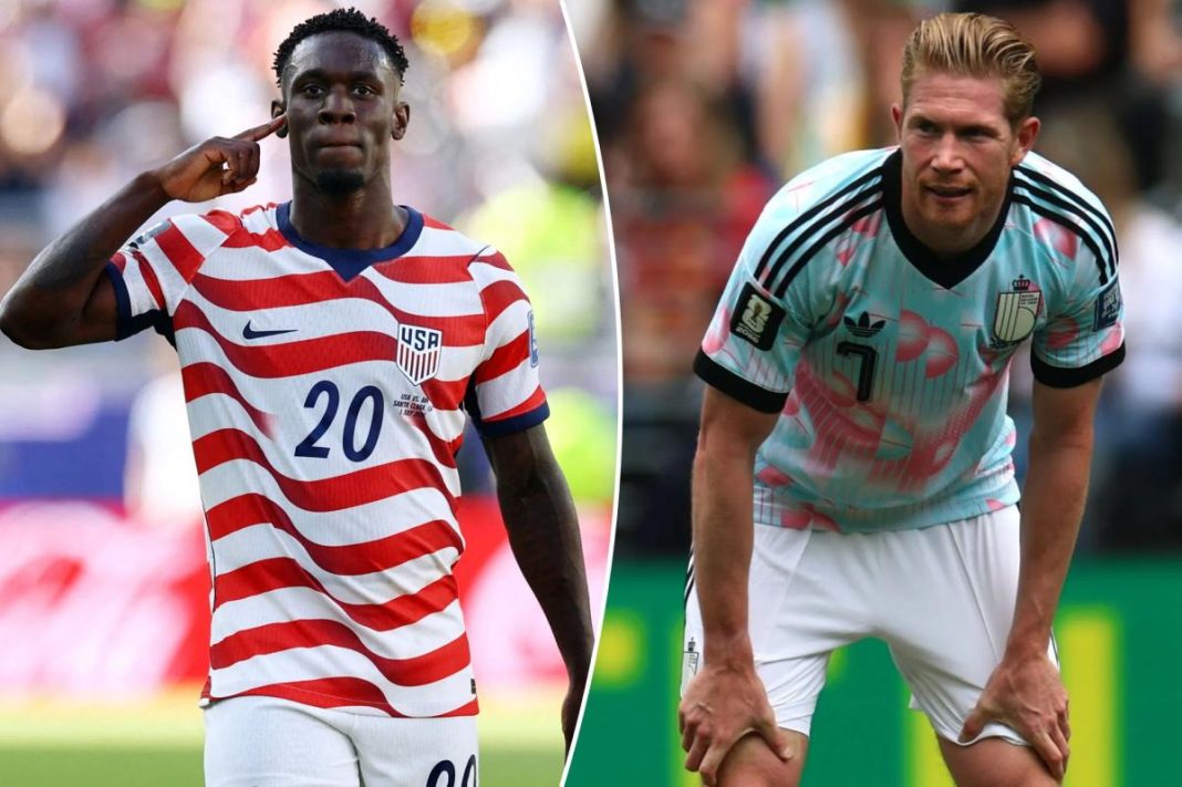 USMNT neemt het op tegen België tijdens WK 2026 volgens New York Post (Photo by: nypost.com)