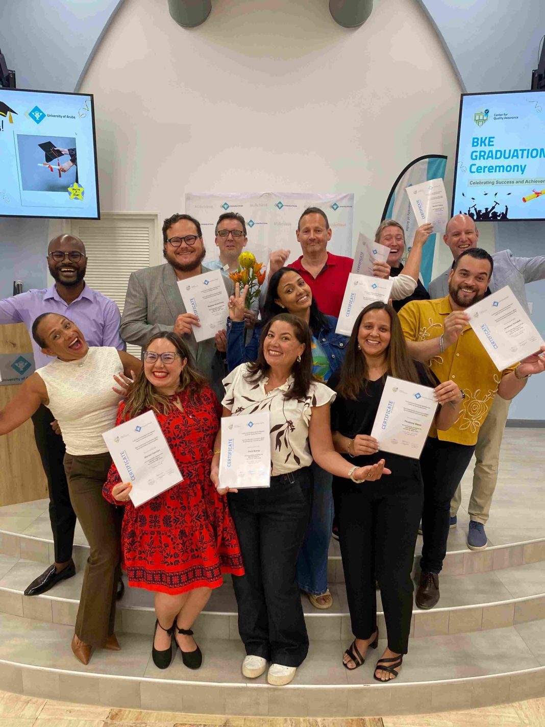 Universidad di Aruba rondt vijfde cohort van BKE-kwalificatietraject af (Picture by: 24ora.com)