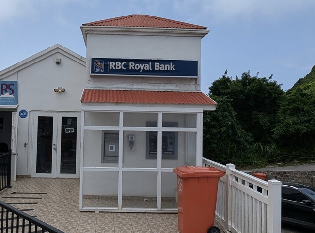 Update RBC-kantoor Saba: Kantoor blijft gesloten (Picture by: 721news.com)