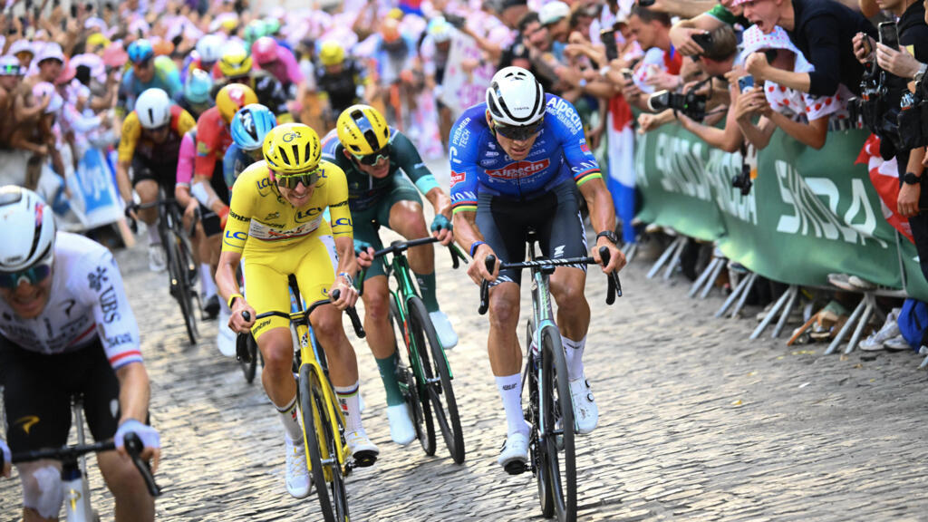 Van der Poel pakt zege in de laatste Tour de France etappe (Picture by: s.france24.com)