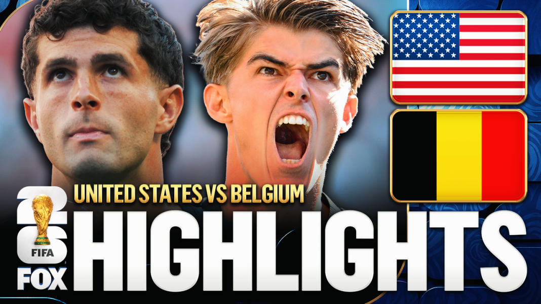 Verenigde Staten uitgeschakeld op WK 2026 na nederlaag tegen België in achtste finale (Photo by: foxsports.com)